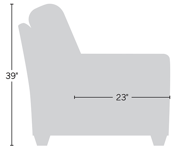 Standard Seat Depth/Tall Back Height (2)