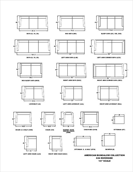 Schematics Vanguard Furniture